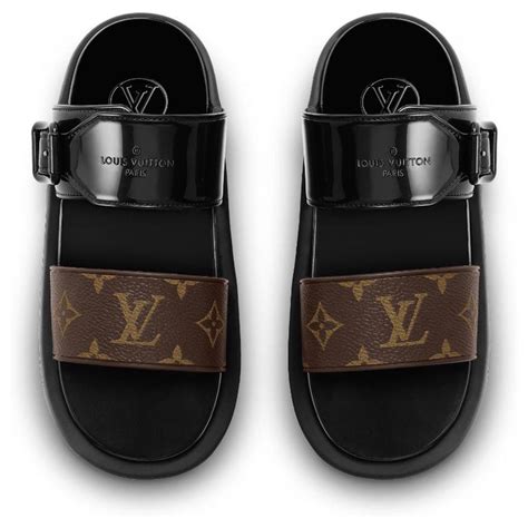 sunbath mule louis vuitton|louis vuitton flat heels.